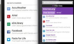 facebook s new mobile app offers free basic internet services in