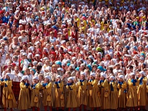 In pictures: Female choir in Estonia