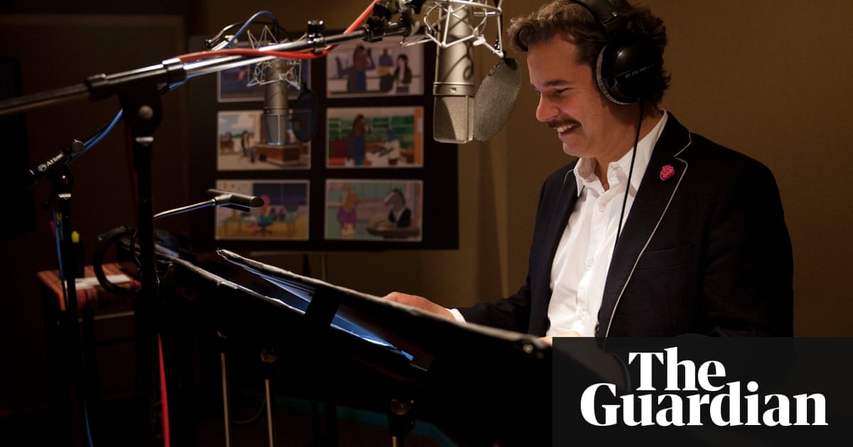aaron paul the guardian aaron paul and will arnett on the set of bojack horseman aaron paul the guardian aaron paul and will arnett on the set of bojack horseman