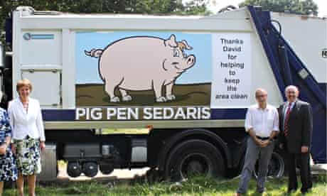 David Sedaris? Who? Oh, you mean the local litter-picker