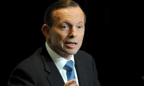 Tony Abbott delivers the keynote address to the Australian-Melbourne Institute 