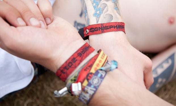 Festival wristbands show us yours Fashion The Guardian
