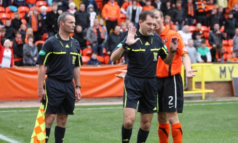Pages with information about Dougie McDonald, a now-retired former referee, were removed from Google's European search index - and then reinstated. Photograph: Lynne Cameron/PA Wire/Press Association Images