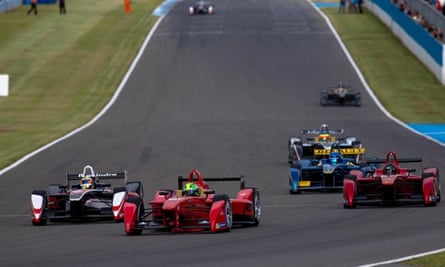 2014 Formula E Championship during day one of Donington park test
