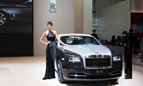 Rolls-Royce Wraith limousine?