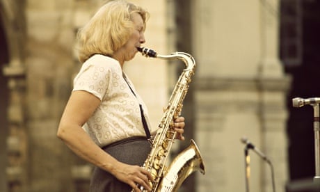 Kathy Stobart, saxophonist, who has died aged 89
