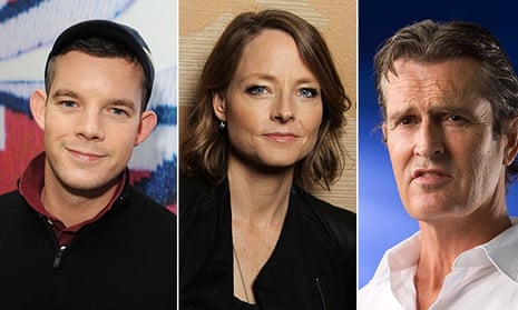 Russell Tovey, Jodie Foster and Rupert Everett.