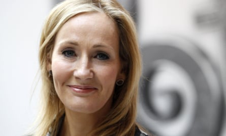 JK Rowling, author of the Harry Potter series of books