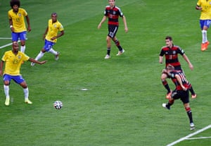 sport..: Germany's Toni Kroos scores