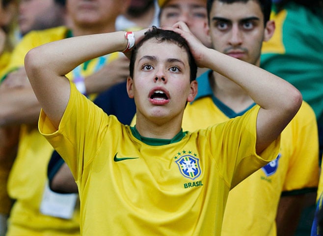 mere og mere Se internettet rør World Cup 2014: Brazil mourns a humiliating defeat – in pictures | Football  | The Guardian