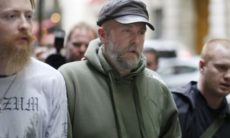 Kristian 'Varg' Vikernes, who was found guilty of inciting racial hatred and given a six-month suspended sentence by a French court.