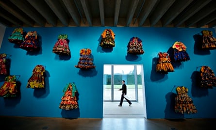 Yinka Shonibare's Frabric-ation exhibition at the Yorkshire Sculpture ParK