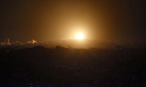 israel gaza palestine air strike