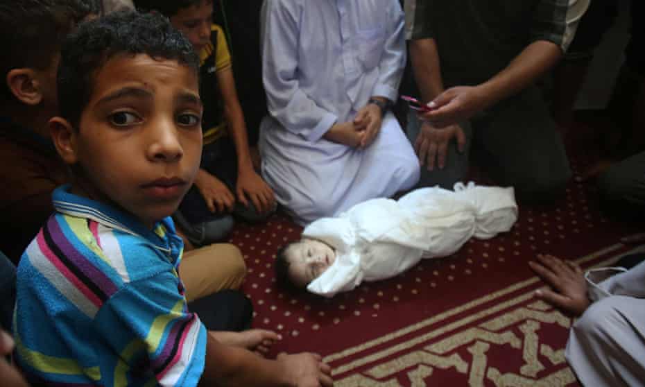 Israeli attack kills Palestinian baby