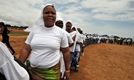 Liberia's joint Nobel Peace Prize 2011 Leymah Gbowee