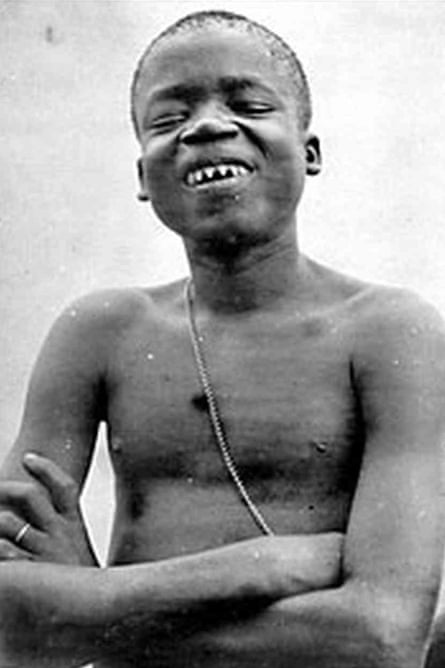 In 1906, Congolese pygmy Ota Benga was put on display at the Bronx zoo in New York alongside the apes and giraffes
