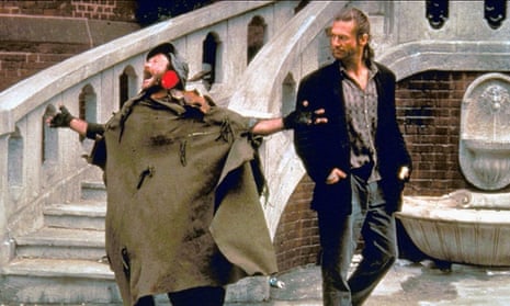 Robin Williams with Jeff Bridges in 1991's The Fisher King.