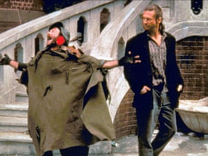 Robin Williams with Jeff Bridges in 1991's The Fisher King.