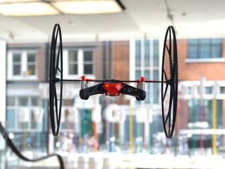 Parrot Minidrone Rolling Spider review an indoor drone for big kids Gadgets The Guardian