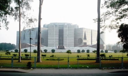 The Parliament Building at Sher-e-Bangla Nagar, Dhaka