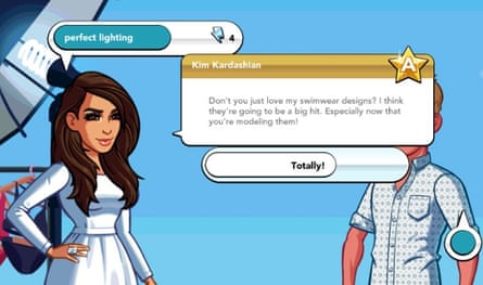 Cartoon Porn Kim - Why is Kim Kardashian: Hollywood so popular? Because people like it | Apps  | The Guardian