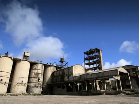 Cement factory in south-western city of Badajoz