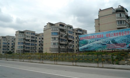 Chinese city sprawl