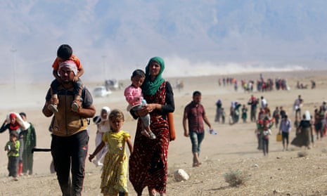displaced yazidi