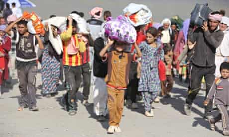 Yazidi refugees