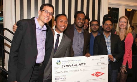 Mumbai-based Sampurn(e)arth was the grand prize winner at 2014's Global Social Venture Competition