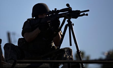 Ferguson police sniper