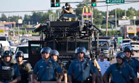 Missouri riot police