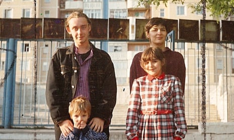 David Atkinson and adoptive family in Moldova