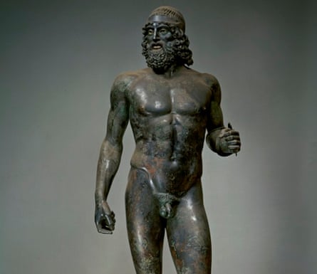 One of the two Riace bronzes: the Warrior 