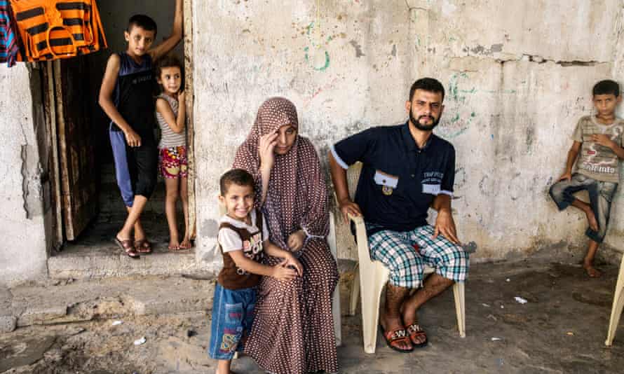 Shadia and Iyad al-Qassas lost two daughters. 'They were cut into pieces. We couldn’t recognise their face, just their clothes,' said Shadia. 'Most of the dead in this war are civilians.'