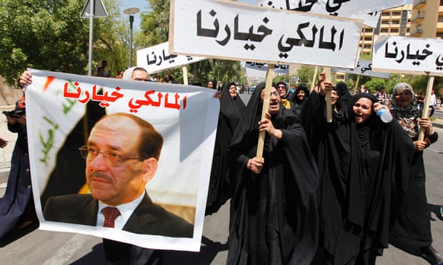 Maliki supporters
