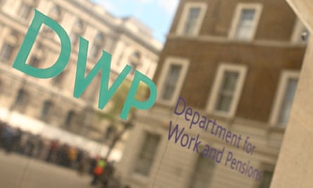 DWP department for work and pensions universal credit