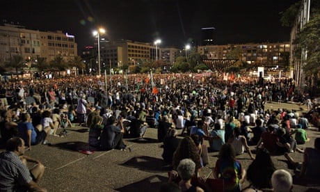 Thousands of Israelis rally for peace in Tel Aviv