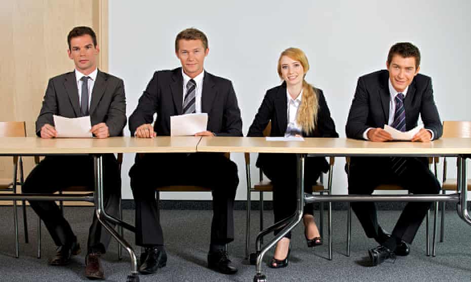 Portrait of business people sitting in office