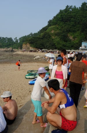 Hanging Out At The Beach In North Korea In Pictures World News The Guardian
