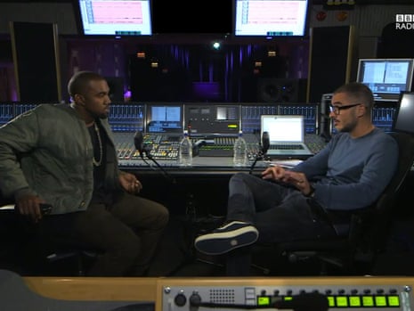 Kanye West is interviewed by BBC Radio 1’s Zane Lowe, a video that attracted more than 3m views on the station’s YouTube channel