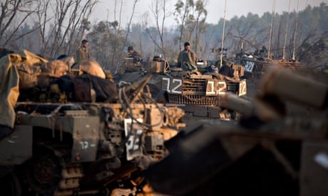 Israeli Troops Continue To Gather On Border As Ceasefire Talks Are Sought