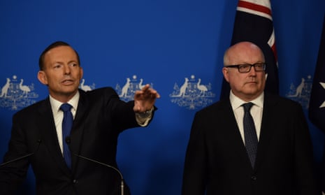 Tony Abbott and George Brandis