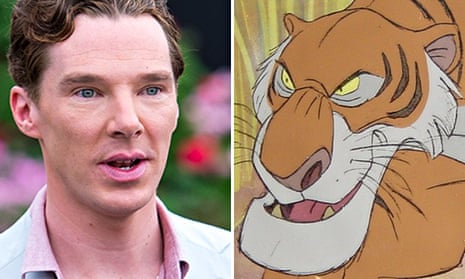 Composite of Benedict Cumberbatch and Shere Khan
