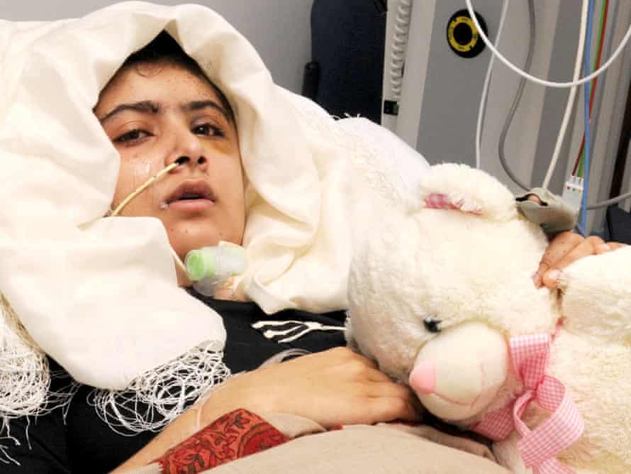 Malala recovering in Queen Elizabeth Hospital