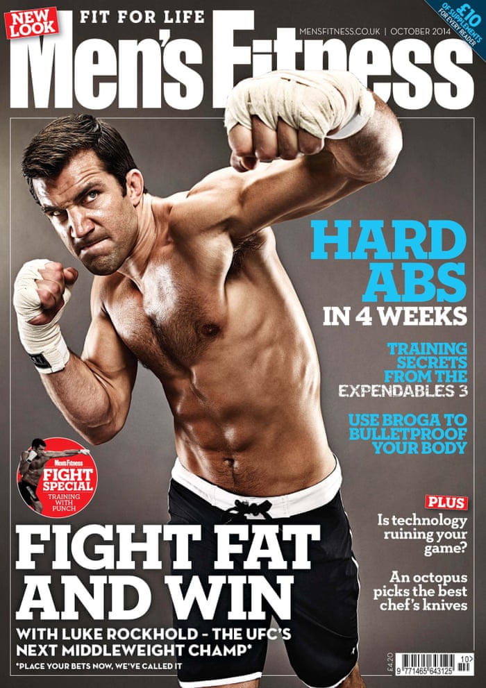 Men s Fitness 15 years of covers in pictures Media The Guardian