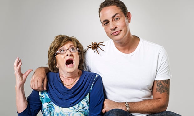 Baz Ashmawy and his mother, Nancy