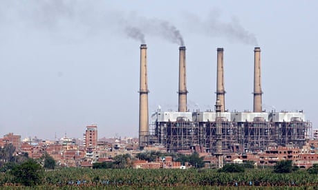 Egypt's Shoubra el-Kheima power station