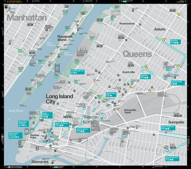 A map from the Walk NYC project.