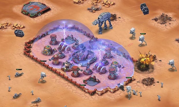 Star Wars Meets Clash Of Clans In Free To Play Star Wars Commander Game Games The Guardian